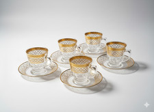 Turkish  Glass Tea Set of 6