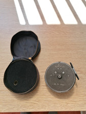 Hardy The St Aidan Fly Reel With Line & Original Blue Case Good Condition