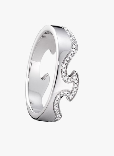 Georg jensen 18ct white gold - white, &