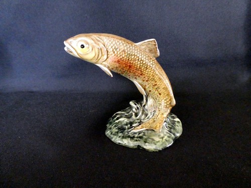 Vintage beswick pottery trout - vintage,
