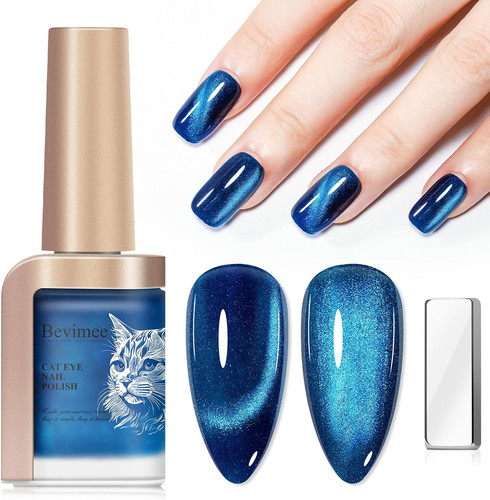 Magnetic nail polish cat - nail, eye