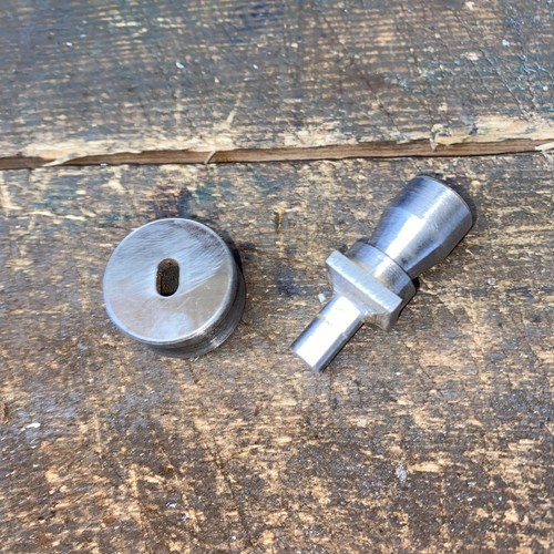 Fly press punch die lozenge - &,