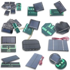 0.5-10V DIY Solar Cell Mini Solar Panel DIY for Phone Charger outdoor