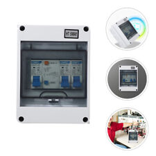 Garage Shed Camper Van Caravan Fuse Box with RCD & MCB - 2 Way Consumer Unit