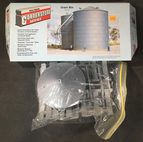 Walthers 933 3123 grain - 933, bin