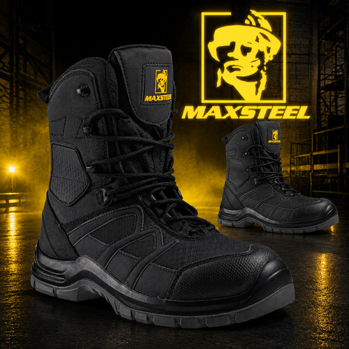 Mens non safety leather - non, boots