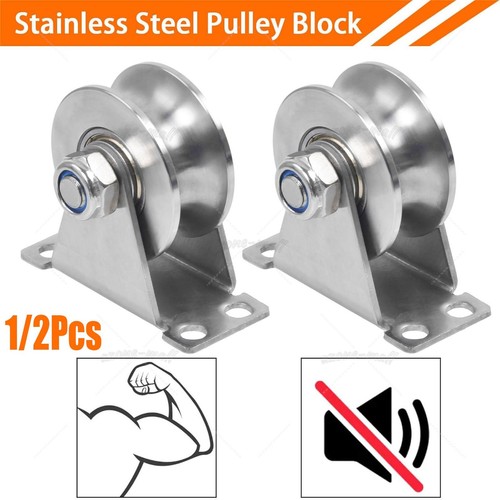 Groove wheel pulley - pulley, stainless