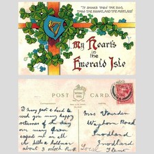 Vintage Postcard - Irish