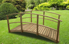 Wooden Garden Pond Bridge