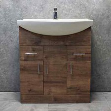 750mm Vanity Unit Inc Ceramic