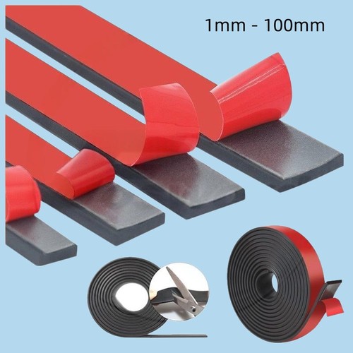 Self adhesive backed rubber - backed,