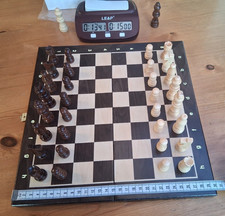 Magnetic Folding Wooden Chess