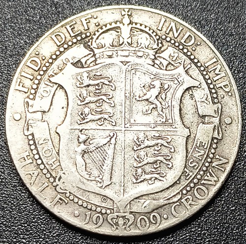 1909 half crown 925 sterling - 1909,