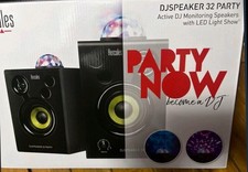 DJ SPEAKERS WITH DISCO LIGHT