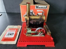 old toy tole, steam engine mamod with original box