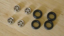 1/43rd scale 5 spoke alloy