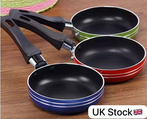Mini fried eggs saucepan - eggs,