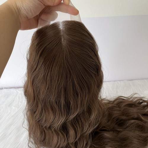 Brown synthetic hair lace - synthetic,