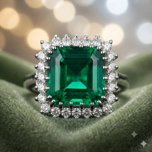 Asscher cut natural - 4,