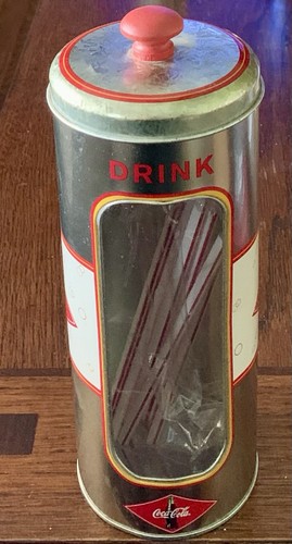 Coca cola metal straw - metal,