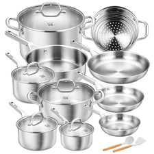 Stainless Steel Pots and Pans
