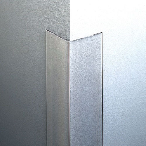 Corner protector clear plastic - clear,