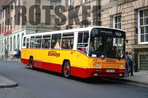 35mm slide newcastle busways - 35mm,