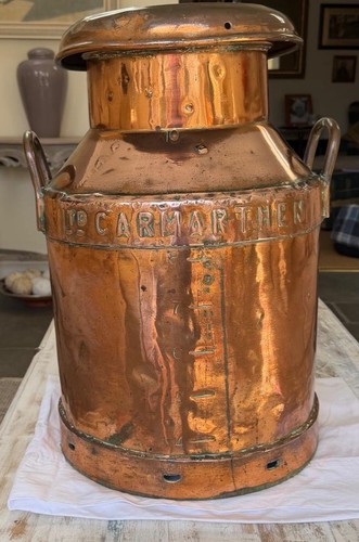 Vintage copper milk - vintage,