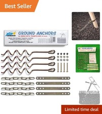 Bronze Metal Ground Anchor Kit