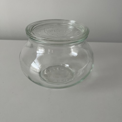 Weck round glass jar - weck,