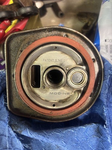 Oil cooler ford cologne 8 - ford, 2.8