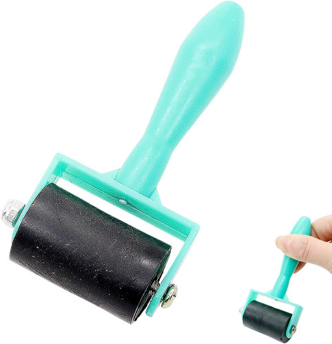 Mini rubber brayer roller - mini,