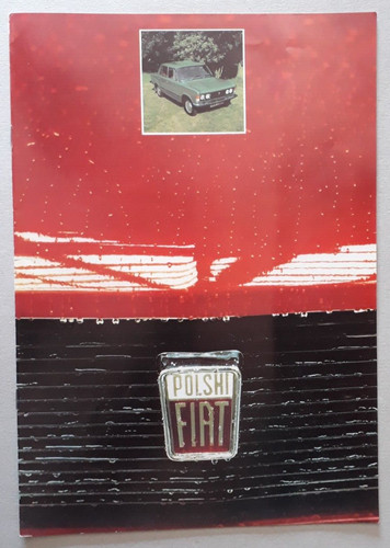 Polski fiat brochure - polski, 1975