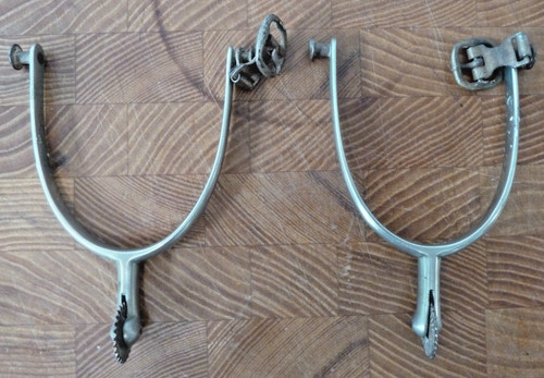 Pair cavalry spurs - pair, british