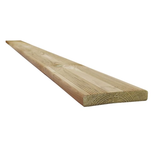 Treated timber decking board - treated,