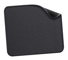 Universal Mouse Pad Small (26 x 21cm) Durable Black Desk Soft Cover Spill Proof
