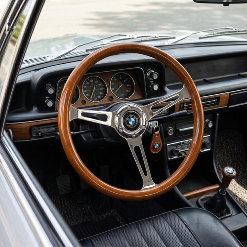 Real wood steering wheel - real,