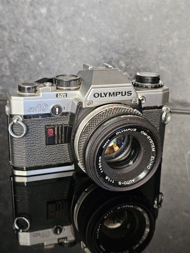 Olympus film camera - om-10,
