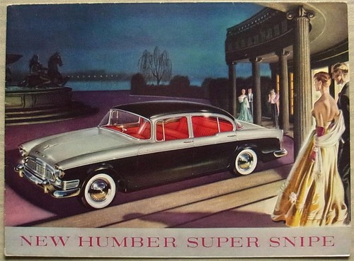 Humber super snipe - humber, sales