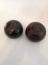 Lawn Bowls X2  Hemselite Super Grip & Size 5 Unknown Bowl 