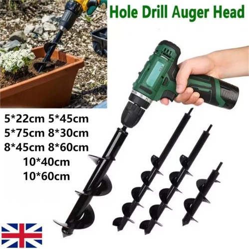 Garden post hole digger auger - post,