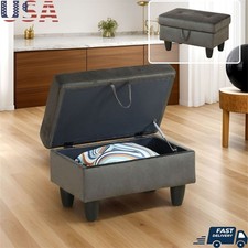 Large Storage Ottoman Lift Top
