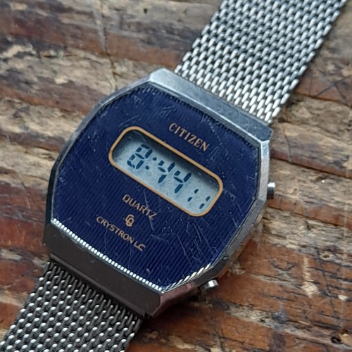 Vintage citizen crystron - citizen,