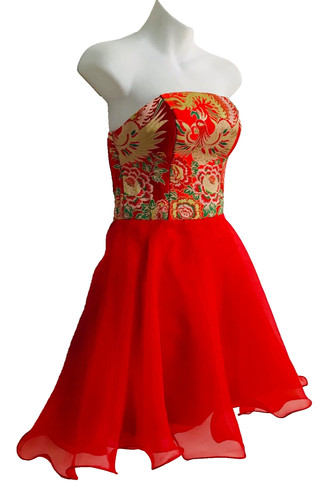 Fabulous red tapestry - red,