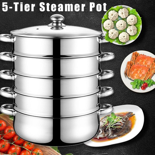 Stainless steel steamer - pot, 5
