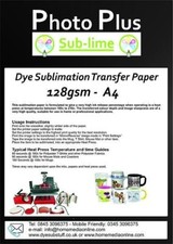 Heavyweight Dye Sublimation Transfer Paper for Ceramics & T-Shirts