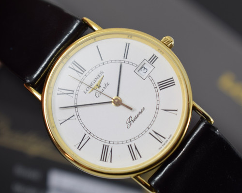 Gold longines gents - gold,