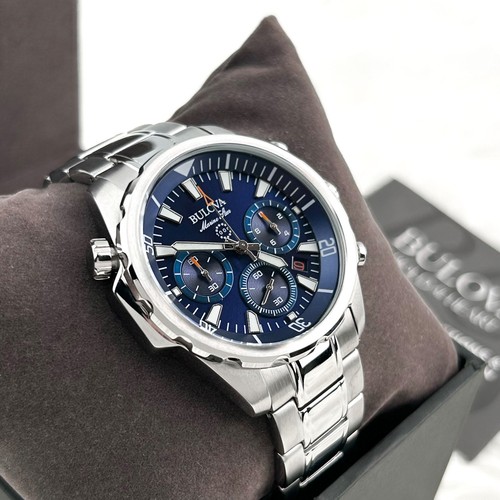 Bulova 96b256 men - 96b256, marine