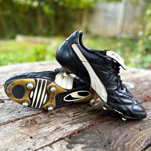 Puma king black white - king, black/white/gold