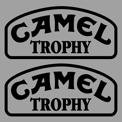 Camel trophy pair stickers - camel, x2